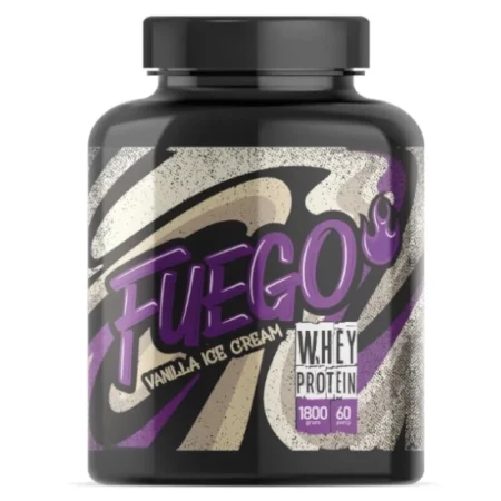 FUEGO Whey Protein 1800g Vanilla Ice Cream