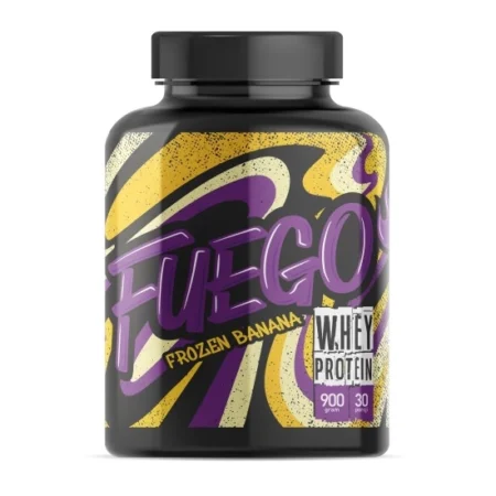 FUEGO Whey Protein 900g Frozen Banana