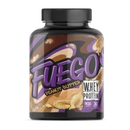 FUEGO Whey Protein 900g Peanut Butter