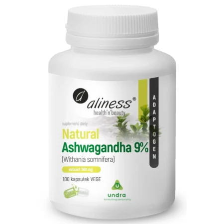ALINESS Natural Ashwaganda 555 mg 9% x 100 kaps