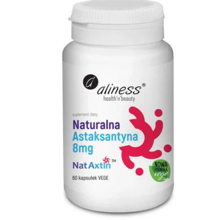 ALINESS Naturalna Astaksantyna 8mg - 60 kaps.