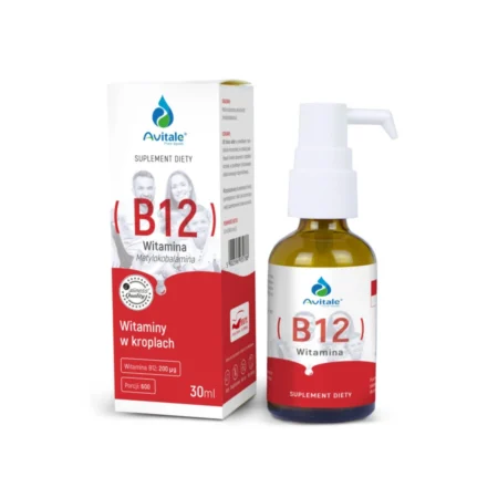 Krople Avitale Witamina B12 Metylokobalamina 30ml