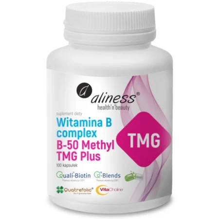ALINESS Witamina B50 Methyl TMG Plus - 100 kaps.