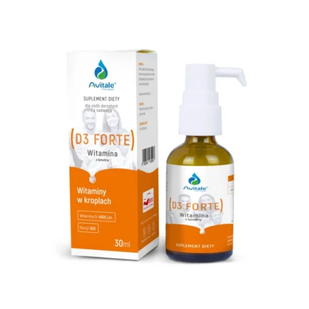 Krople Avitale Witamina D3 FORTE 4000 30ml