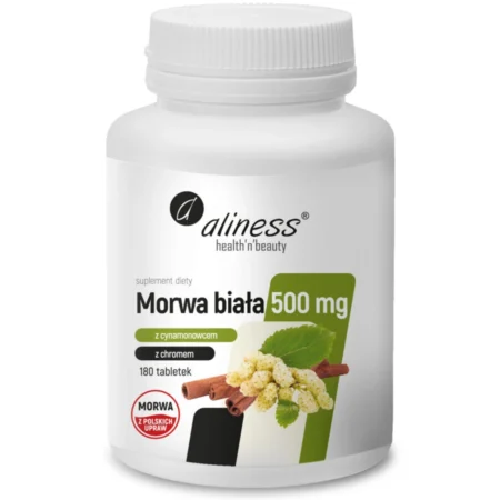 ALINESS Morwa Biała 500mg - 180 tab.