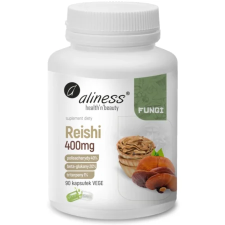 ALINESS Reishi 400mg - 90 vege kaps.