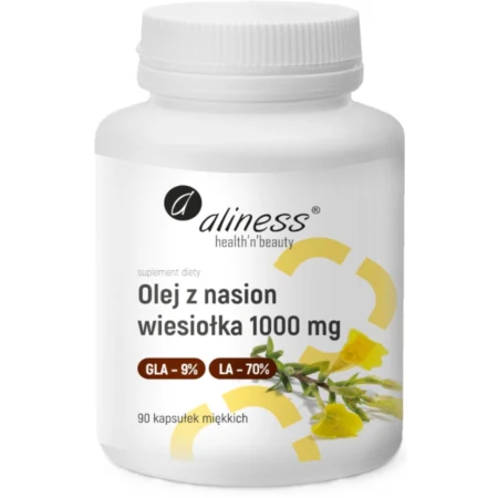ALINESS Olej z nasion wiesiołka 1000mg - 90 kaps.