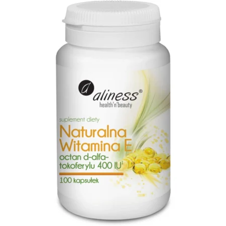 ALINESS Naturalna Witamina E 400 IU 100 kaps.