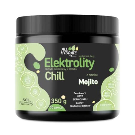 ALLHydrate Elektrolity CHILL smak Mojito 350g, 50