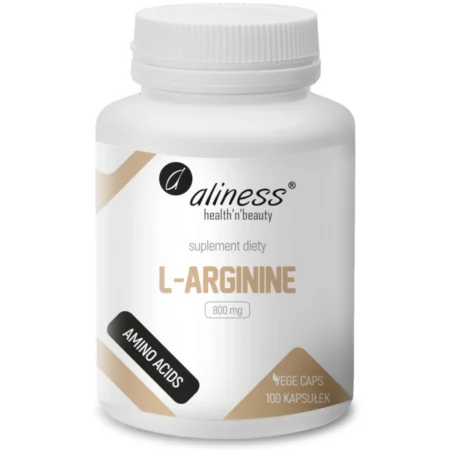 ALINESS Arginine 800 mg x 100 Vege caps.