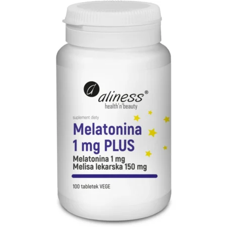 ALINESS Melatonina 1 mg PLUS x 100 tabletek Vege