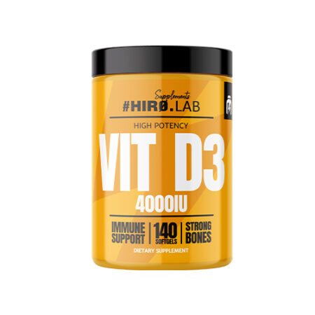 HIRO.LAB Witamina D3 4000IU - 140 softgels