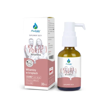 Krople Avitale Witamina K2 + D3 FORTE Olive 30 ml