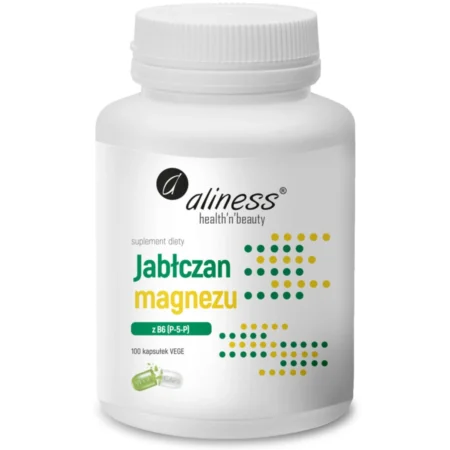 ALINESS Jabłczan magnezu 100 mg z B6 (P-5-P) x 100