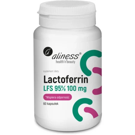 ALINESS Lactoferrin LFS 95% 100mg x 60 kaps