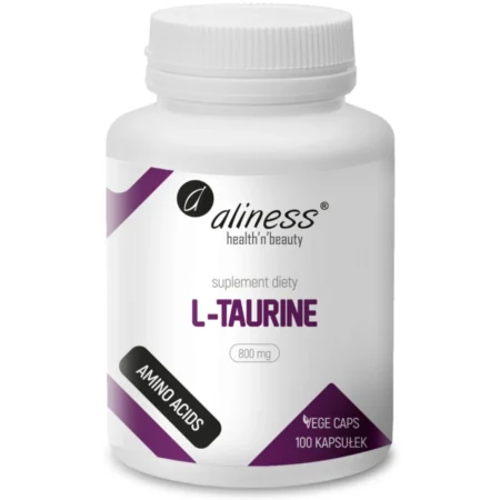 ALINESS L-Taurine 800 mg x100 Vege caps