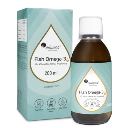ALINESS Fish Omega 3 Trójglicerydy 200ml