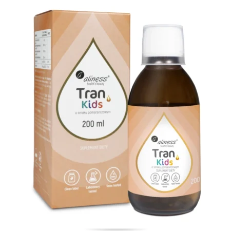 ALINESS TranKIDS+Wit.A 200 ml Pomarańcza